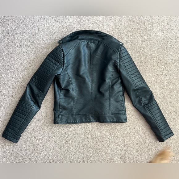 Vero Moda Leather Moto Jacket - Picture 2 of 5